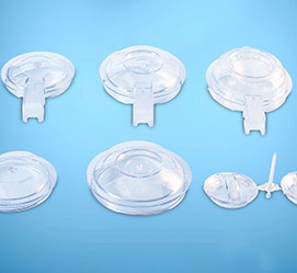 PC transparent LIDS